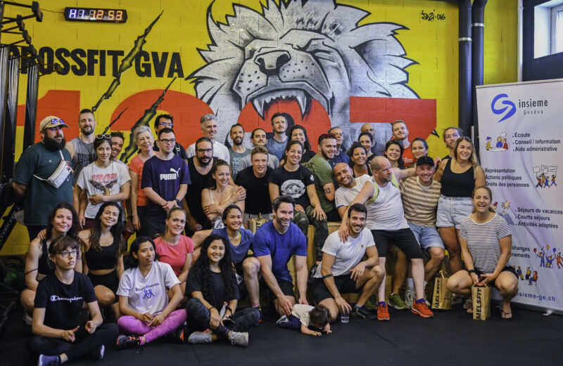 Photo d'ensemble - challenge crossfit